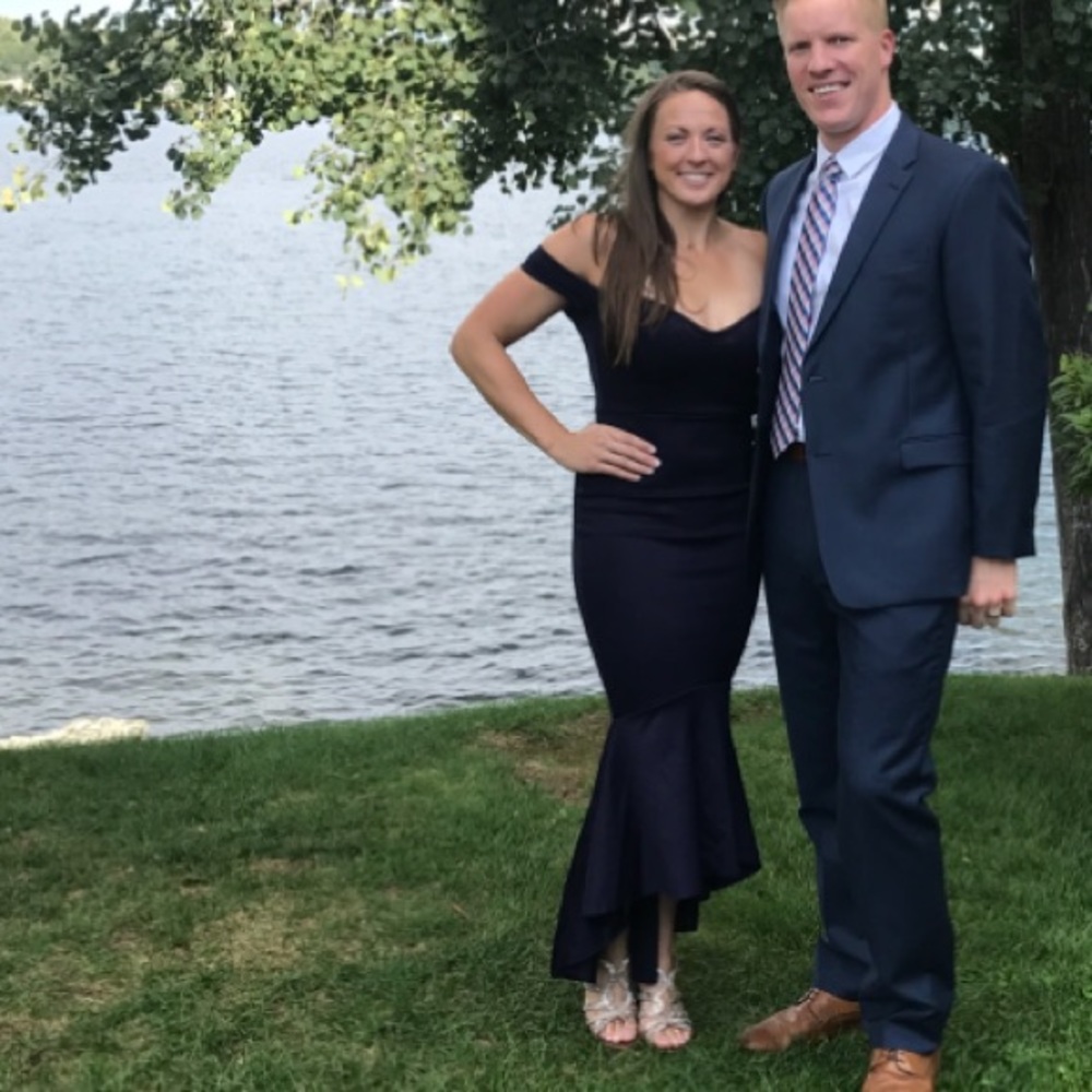 Purple mermaid dress size 4/6